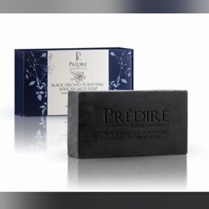 Prédiré Black Orchid African Mud Soap - Black